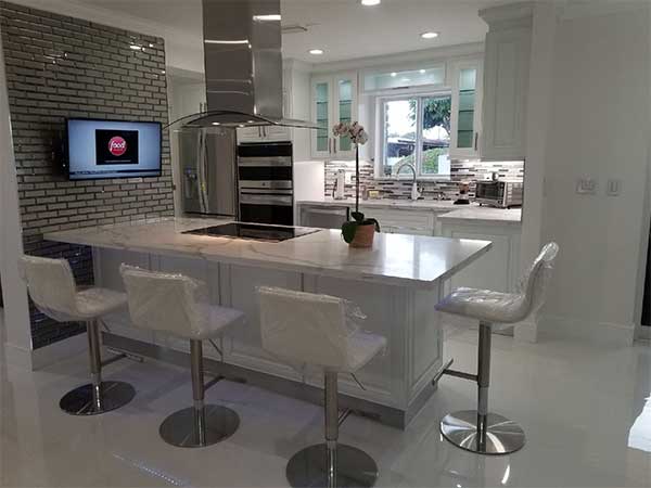Kitchen Island Installation Kitchen Island Installation